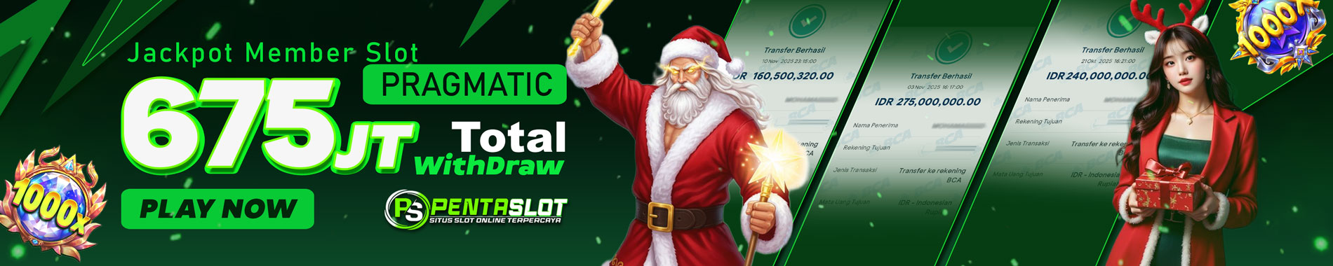 JACKPOT MEMBER PENTASLOT PRAGMATIC